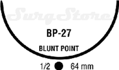 Picture of CL270 POLYSORB рассасывающийся, 56-70 , 90 см, фиолетовый, 2, с иглой BP-27