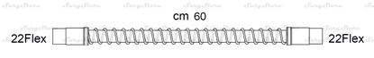 Picture of 286/5066 трубки дыхательные DAR MEDTRONIC-COVIDIEN, гладкоствольные, поливинилхлорид (ПВХ), педиатрические, диаметр 15 мм, 22Flex коннектор пациента, 22Flex коннектор ИВЛ, длина 60 см, стерильно
